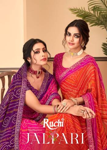 JALPARI 11TH EDITION BY RUCHI DESIGNER SAREE WHOLESALER IN INDIA
